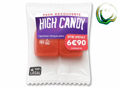 Pack Découverte – 2 Gummies | 60mg THC