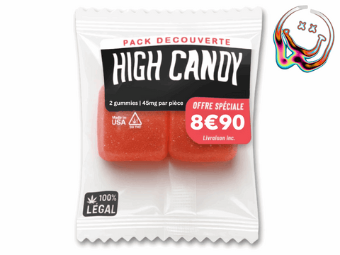 Pack Découverte – 2 Gummies | 90mg THC